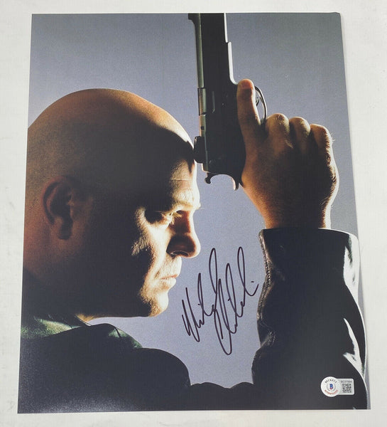 Michael Chiklis Signed Autographed 11x14 Photo The Shield Actor Beckett COA