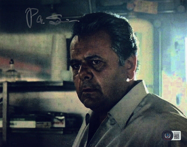 Paul Sorvino Signed Autographed 8x10 Photo Goodfellas Paulie Cicero Beckett COA