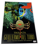 Guillermo Del Toro Signed Autographed Trilogia 12x18 Poster Photo Beckett COA