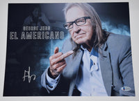Boston George Jung Signed Autograph 11x14 Photo Blow Movie Smuggler Beckett COA