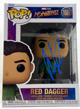 Aramis Knight Signed Funko Pop Ms. Marvel Red Dagger #1080 Autograph Beckett COA
