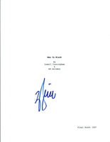 Will Smith Signed Autographed MEN IN BLACK Movie Script COA VD