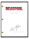 Tim Miller Signed Autographed DEADPOOL Movie Script Screenplay Director COA