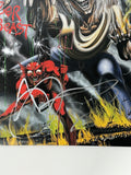 Bruce Dickinson Signed Iron Maiden The Number of The Beast Vinyl Album BAS COA