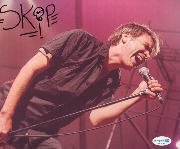 Skip Greer Dead Kennedys Signed Autograph 8x10 Photo New Lead Singer ACOA COA