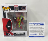 Ryan Reynolds Signed Autograph Funko Pop Deadpool 546 Figure ACOA COA
