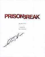 Amaury Nolasco Signed Autographed PRISON BREAK Pilot Episode Script COA VD