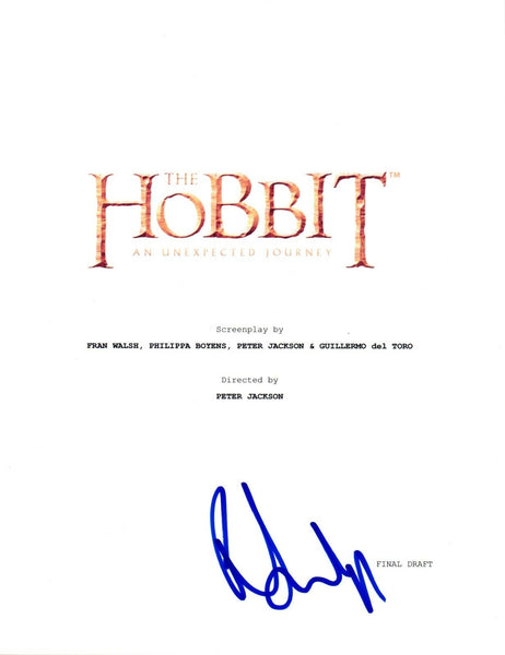Richard Armitage Signed Autographed THE HOBBIT AN UNEXPECTED JOURNEY Script VD