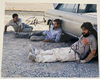 The Hangover Cast Signed Autograph 11x14 Photo Zach Galifianakis & Ed Helms COA