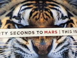 Thirty Seconds To Mars Signed Autograph This Is War Vinyl 2x LP Jared Leto COA