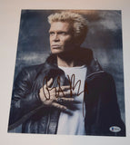 Billy Idol Signed Autographed 11x14 Photo Beckett BAS COA