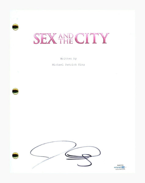 Jason Lewis Signed Autographed Sex and the City Movie Script Screenplay ACOA COA