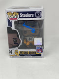 Antonio Brown Signed Autograph Funko Pop Figure Pittsburgh Steelers Beckett COA