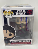 Diego Luna Signed Star Wars Cassian Andor Funko Pop #534 Autograph Beckett COA