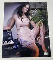 Cobie Smulders Signed Autographed 11x14 Photo How I Met Your Mother Beckett COA