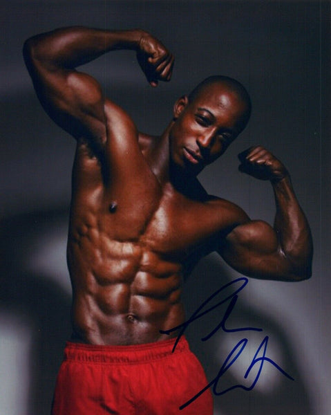 Shaka Smith Signed Autographed 8x10 Photo Hot Shirtless Actor Model COA