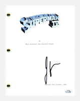 Jon Cryer Signed Autographed SUPERMAN IV 4 Movie Script Screenplay ACOA COA