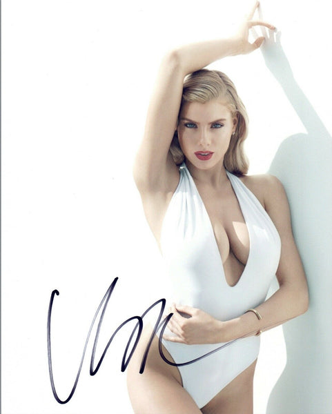 Charlotte McKinney Signed Autographed 8x10 Photo Sexy Model COA AB