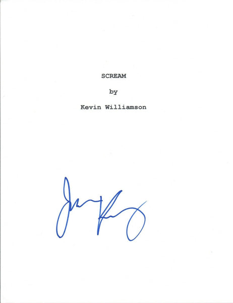 Jamie Kennedy Signed Autographed SCREAM Movie Script COA