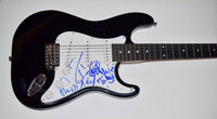 Cheap Trick Signed Autographed Electric Guitar x4 Robin Zander Rick Tom ACOA COA