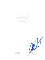 Alex Vincent Signed Autographed CHILD'S PLAY Chucky Full Movie Script COA