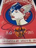 Glenn Hughes Signed Autographed 12x18 Tour Poster Photo Deep Purple Beckett COA