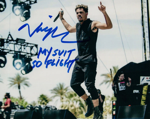 Vic Mensa Signed Autographed 8x10 Photo Hip Hop Rapper Kids These Days COA VD