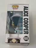 Alice Cooper Signed Autographed Funko Pop Rocks Figure #68 Beckett BAS COA