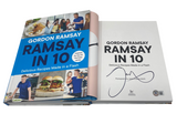 Gordon Ramsay Signed Autographed Ramsay In 10 HC Book MasterChef Beckett COA