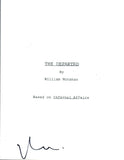 Matt Damon Signed Autographed THE DEPARTED Full Movie Script COA