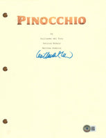 Guillermo Del Toro Signed Autograph Pinocchio Movie Script Screenplay BAS COA