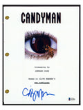 Clive Barker Signed Autographed Candyman Movie Script Horror Beckett COA