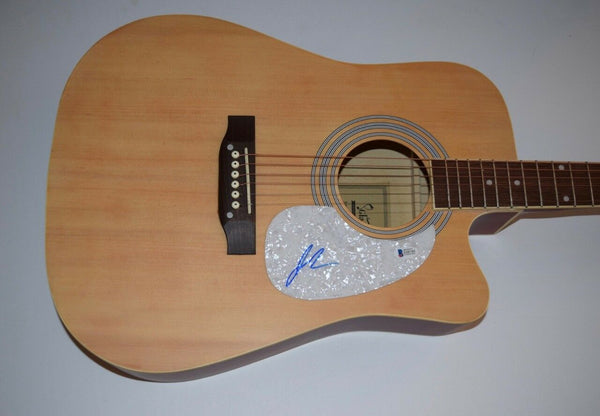 John Rzeznik Johnny Signed Autographed Acoustic Guitar GOO GOO DOLLS BAS COA