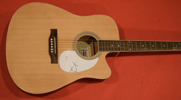 Adam Levine Signed Autographed Acoustic Guitar MAROON 5 COA