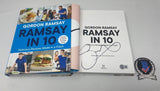 Gordon Ramsay Signed Autographed Ramsay In 10 Hardcover Book Chef Beckett COA