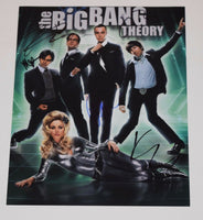 The Big Bang Theory Cast Signed Autographed 11x14 Photo x5 Jim Parsons Cuoco COA