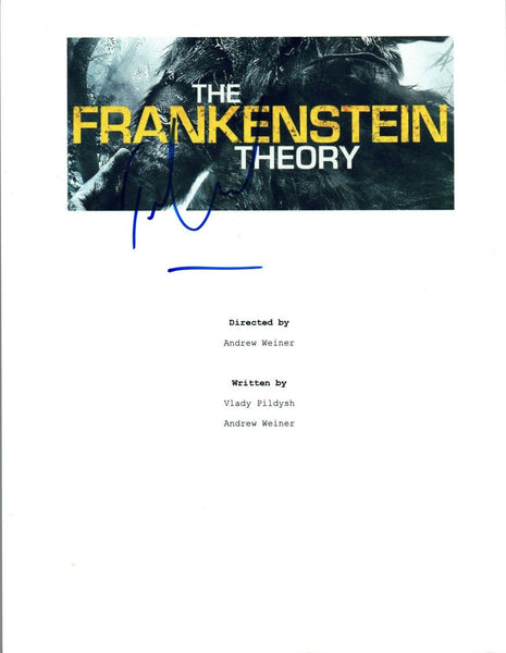Timothy V. Murphy Signed Autographed THE FRANKENSTEIN THEORY Script COA VD