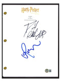 Daniel Radcliffe Rupert Grint Signed Harry Potter Sorcerers Stone Script BAS COA