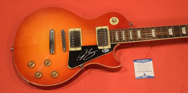 Joe Bonamassa Signed Autographed LP Style Electric Guitar Beckett BAS COA C