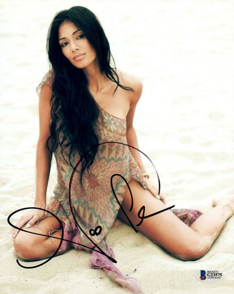 Nicole Scherzinger Signed Autograph 8x10 Photo Pussycat Dolls MOANA Beckett COA