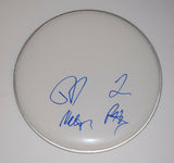 Foo Fighters Signed Autograph 12" Drumhead Dave Grohl Hawkins Mendel Smear COA