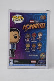 Rish Shah Signed Funko Pop Ms Marvel Kamran 1108 Autograph Beckett COA