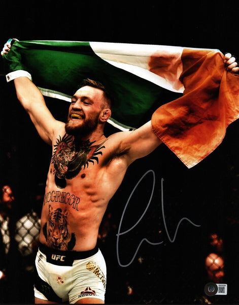 Conor McGregor Signed Autographed 11x14 Photo UFC MMA The Notorious Beckett COA