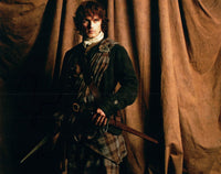 Sam Heughan Signed Autographed 8x10 Photo Outlander COA VD