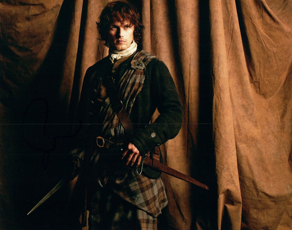 Sam Heughan Signed Autographed 8x10 Photo Outlander COA VD