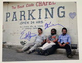 The Hangover Cast Signed Autograph 11x14 Photo Zach Galifianakis & Ed Helms COA