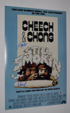 Cheech Marin & Tommy Chong Signed 12x18 Poster Still Smokin Beckett BAS  COA