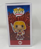 Dolph Lundgren Signed He-Man Funko Pop Masters of the Universe #991 Beckett COA