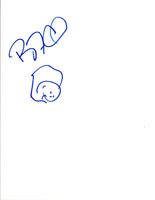 Ryan Cabrera Signed Autographed Hand Drawn Sketch COA VD