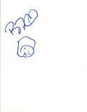 Ryan Cabrera Signed Autographed Hand Drawn Sketch COA VD